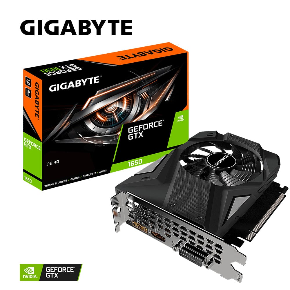 Gigabyte GeForce GTX 1650 D6 4G (rev. 1.0) NVIDIA 4 GB GDDR6