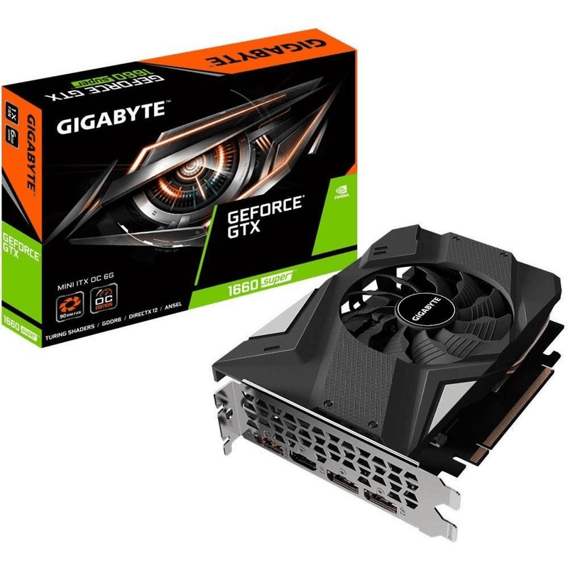 GIGABYTE Nvidia GeForce GTX 1660 SUPER GV-N166SIXOC-6GD Graphics Card - GTX1660 SUPER 6GB GDDR6