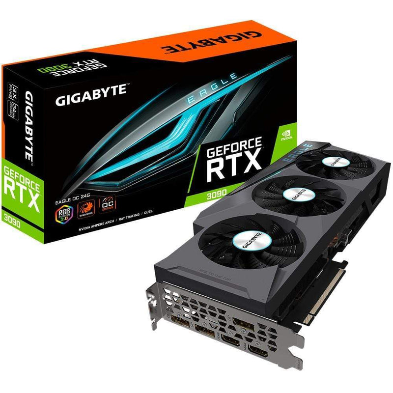 GIGABYTE Nvidia GeForce RTX 3090 GV-N3090EAGLE OC-24GD Graphics Card - RTX3090 24GB GDDR6X