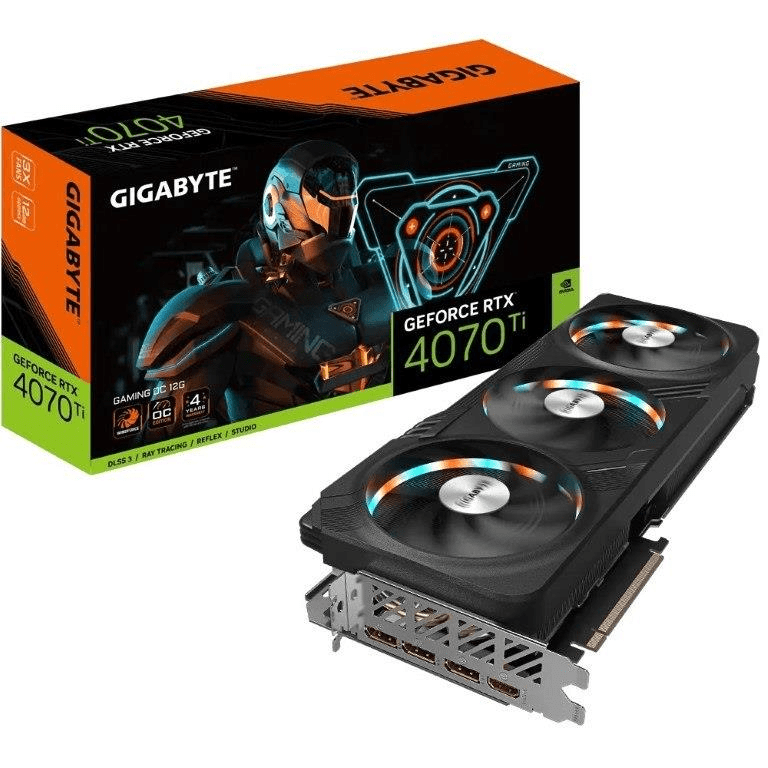 Gigabyte GeForce RTX 4070 Ti Gaming OC 12GB GDDR6X Graphics Card GV-N407TGAMING OC-12GD