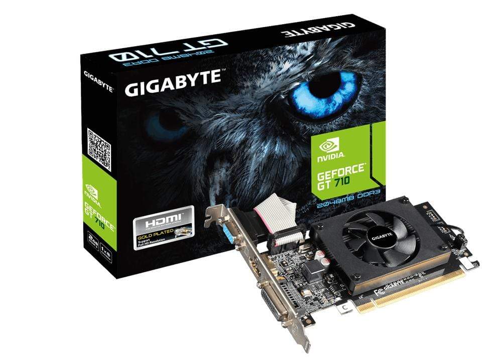 Gigabyte GV-N710D3-2GL graphics card NVIDIA GeForce GT 710 2 GB