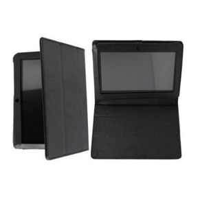 Geeko Velocity Leather Like Cover Black GV0002