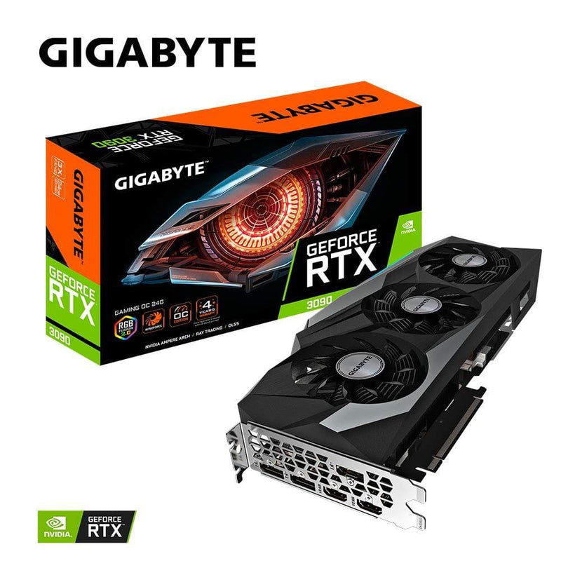 GIGABYTE AMD GeForce RTX 3090 GVN3090GO-00-10 Graphics Card - RTX3090 AORUS XTREME Gaming 24GB GDDR6X