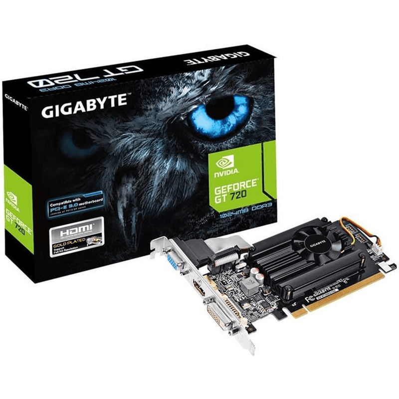 GIGABYTE GV-N720D3-1GL NVIDIA GeForce GT 720 1 GB GDDR3 GVN720D3GL-00-G