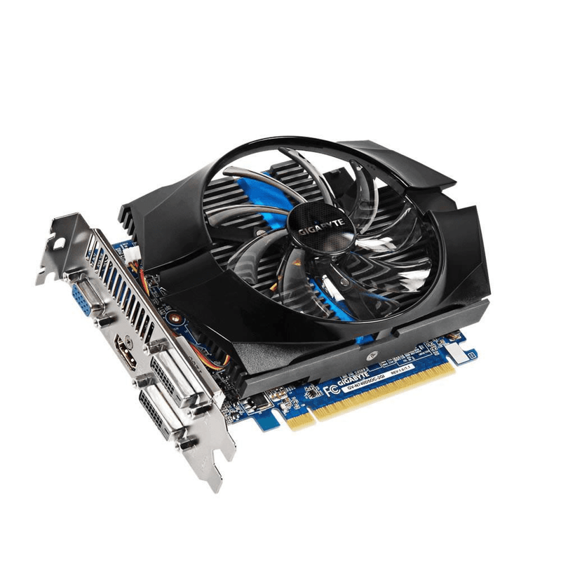 GIGABYTE Nvidia GeForce GT 740 GVN7405O2I-00-G11 Graphics Card - GT740 GV-N740D5OC-2GI 2GB GDDR5