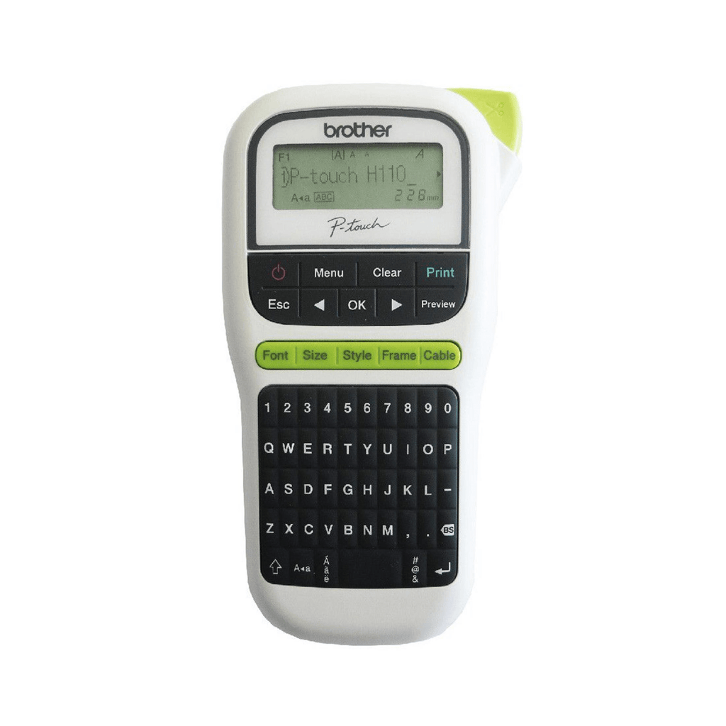 Brother PTH110 Home and Small Office Label Printer White/Grey