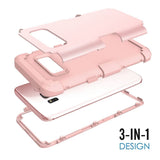 Tuff-Luv Tough 3 in 1 Armour Guard Case for Samsung Galaxy S8 +/Plus Rose Gold H11_94