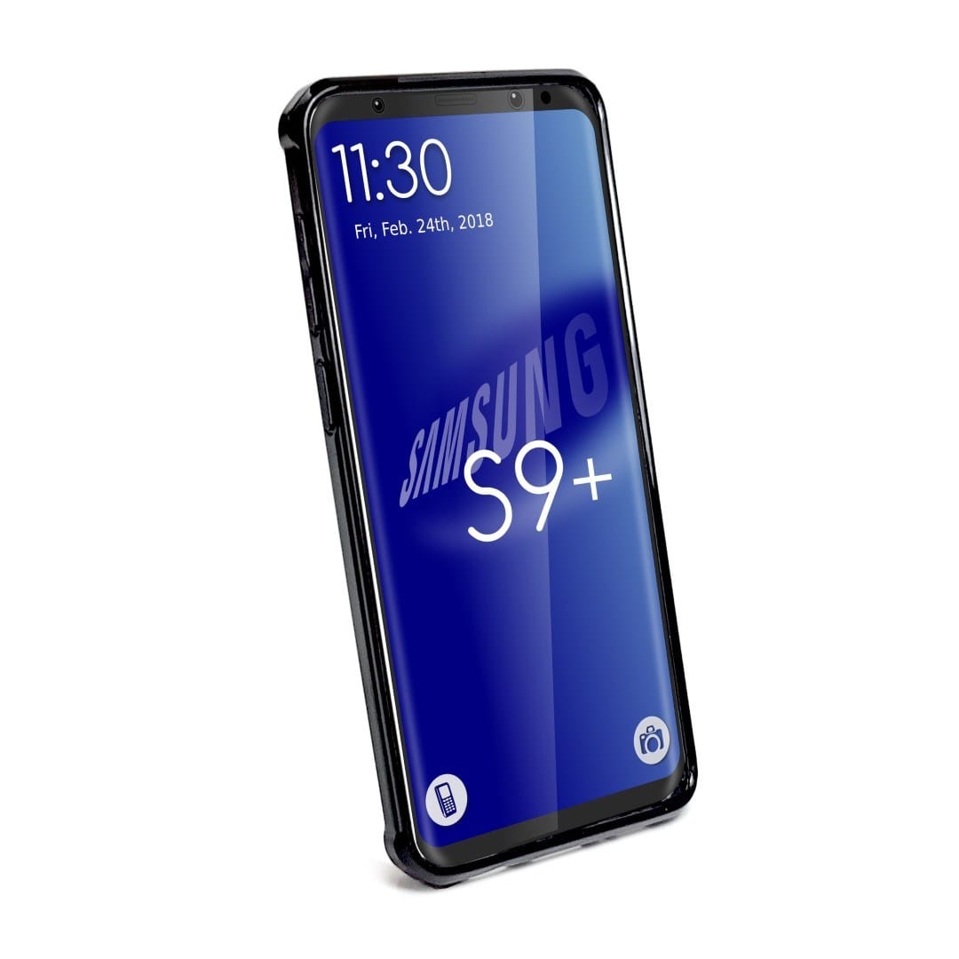 Tuff-Luv Shockproof Armour Protective Back Case for Samsung S9+ Plus Clear H12_76