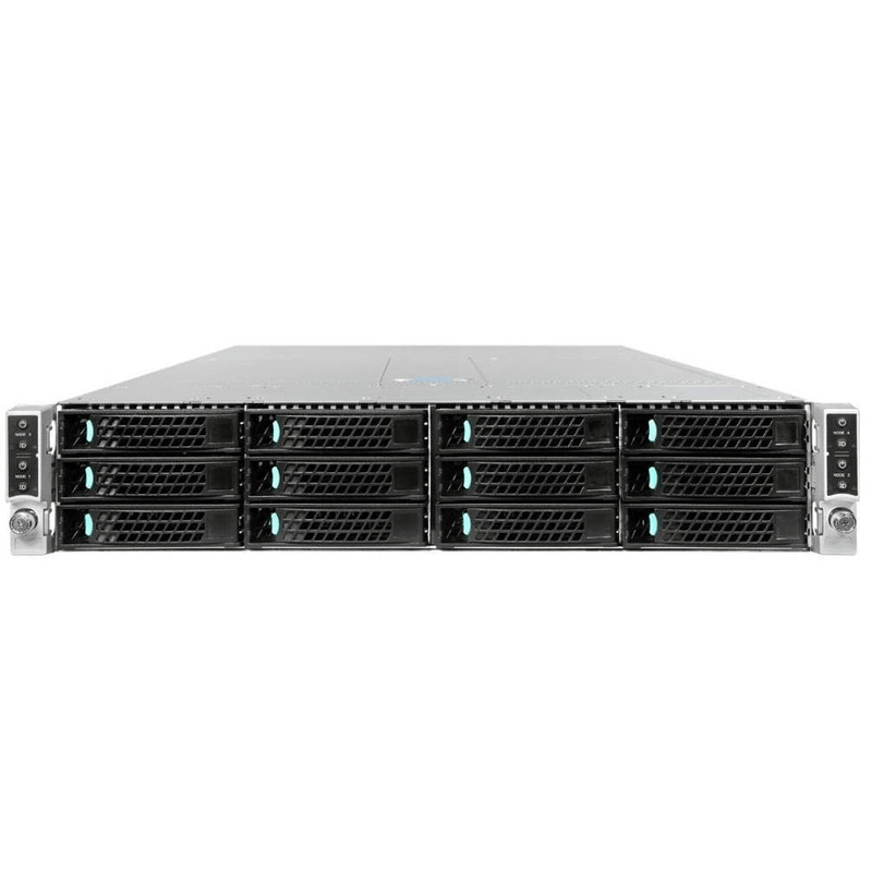 Intel H2312XXLR3 Server Rack Black Silver 2130W