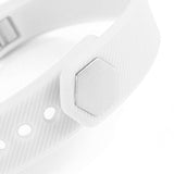 Tuff-luv Silicone Strap for the FitBit Alta Size Small - White H4_41