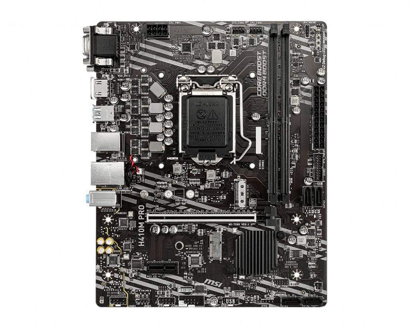 MSI H410M-PRO Intel LGA 1200 Micro ATX Motherboard