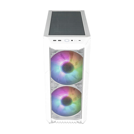 Cooler Master HAF 500 Midi Tower Gaming PC Case White H500-WGNN-S00