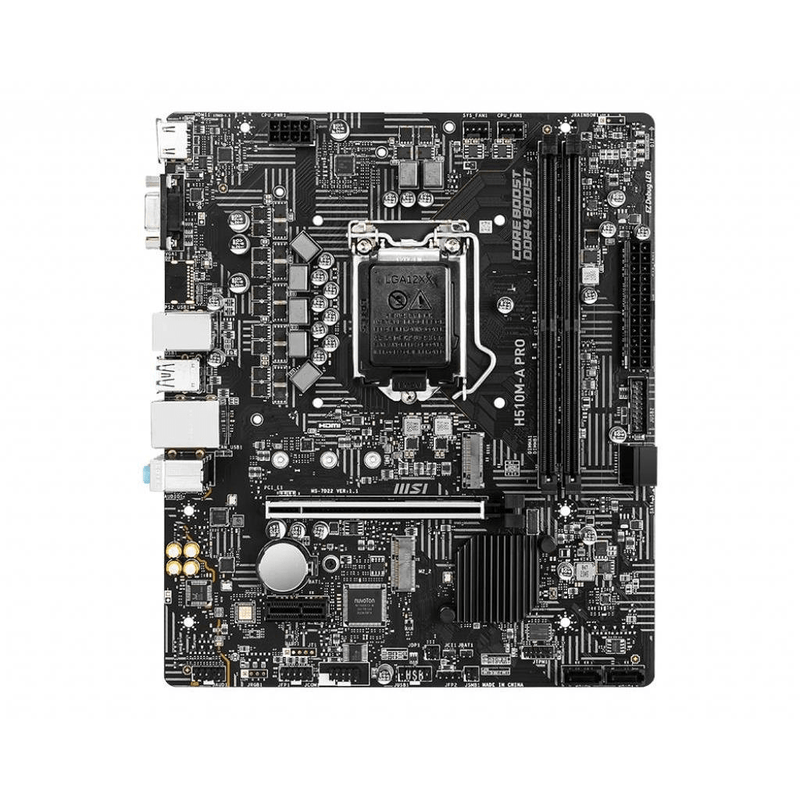MSI H510M-A PRO Motherboard Intel H510 LGA 1200 Micro ATX
