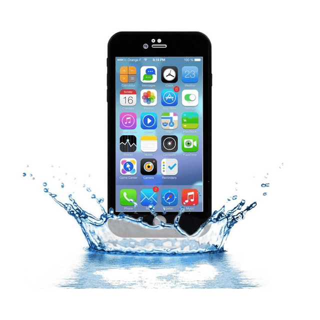 Tuff-Luv Ultra Thin Water Resistant Case for Apple iPhone 7/8 Plus Black H9_33