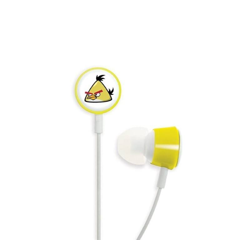 GEAR4 Angry Birds Yellow Bird Earphones HAB006G
