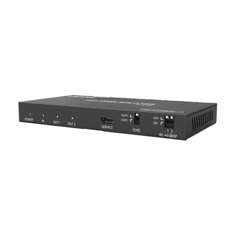 HDCVT 1x2 HDMI 2.0 Splitter Box HDV-B12SA