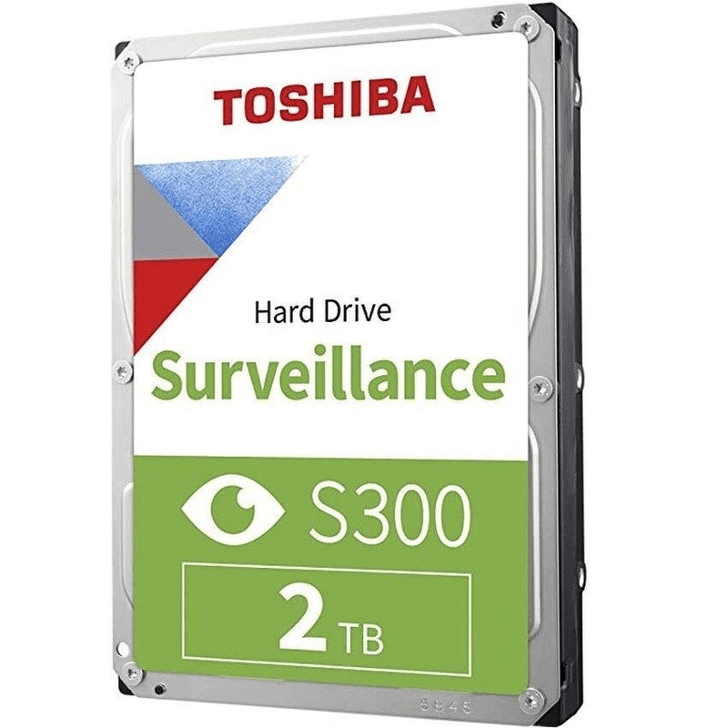 Toshiba S300 3.5-inch 2TB SATA Surveillance Internal Hard Drive HDWT720UZSVA
