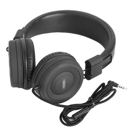 Remax Wired Headphones 1.2m Black HEADPHONE-RM-805-BLK