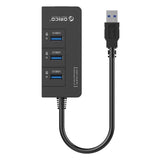 Orico 3-port USB 3.0 Hub With Gigabit Ethernet Adapter HR01-U3-V1-BK