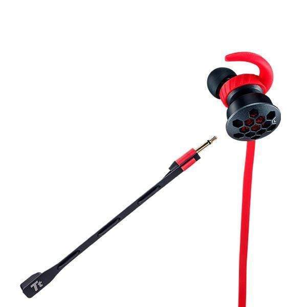 TT ESPORTS ISURUS PRO Headset In-ear Black and Red HT-ISF-ANIBBK-19