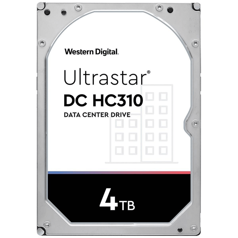 Western Digital Ultrastar DC HC310 3.5-inch 4TB Serial ATA III Internal Hard Drive HUS726T4TALE6L4
