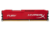 HyperX FURY Red 4GB 1866MHz DDR3 Memory Module 1 x 4 GB HX318C10FR/4