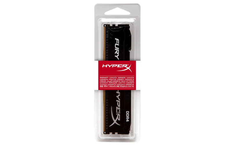 HyperX FURY Black 8GB DDR4 2666MHz Memory Module 1 x 8 GB HX426C16FB2/8