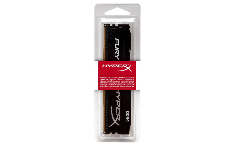 HyperX FURY Black 8GB DDR4 2933MHz Memory Module 1 x 8 GB HX429C17FB2/8