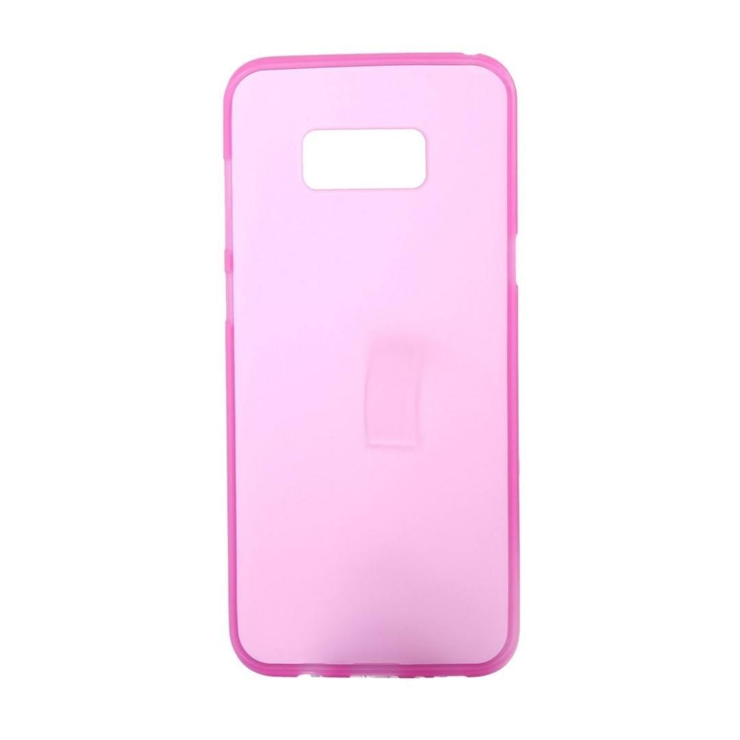 Tuff-Luv Samsung Galaxy S8 Plus Soft Feel TPU Smartphone Case Pink I1_94
