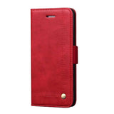Tuff-Luv Faux Leather Book style Stand Case Cover for Samsung Galaxy Note 8 Red I14_37
