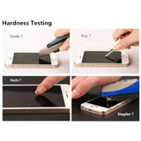 Tuff-Luv Tempered Glass Full Size Screen Protector for Samsung Galaxy S7 Black I8_73