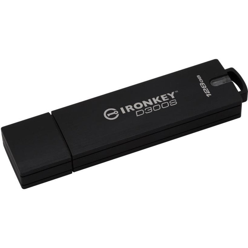 Kingston D300S 128GB USB 3.2 Gen 1 Type-A Black USB Flash Drive IKD300S/128GB