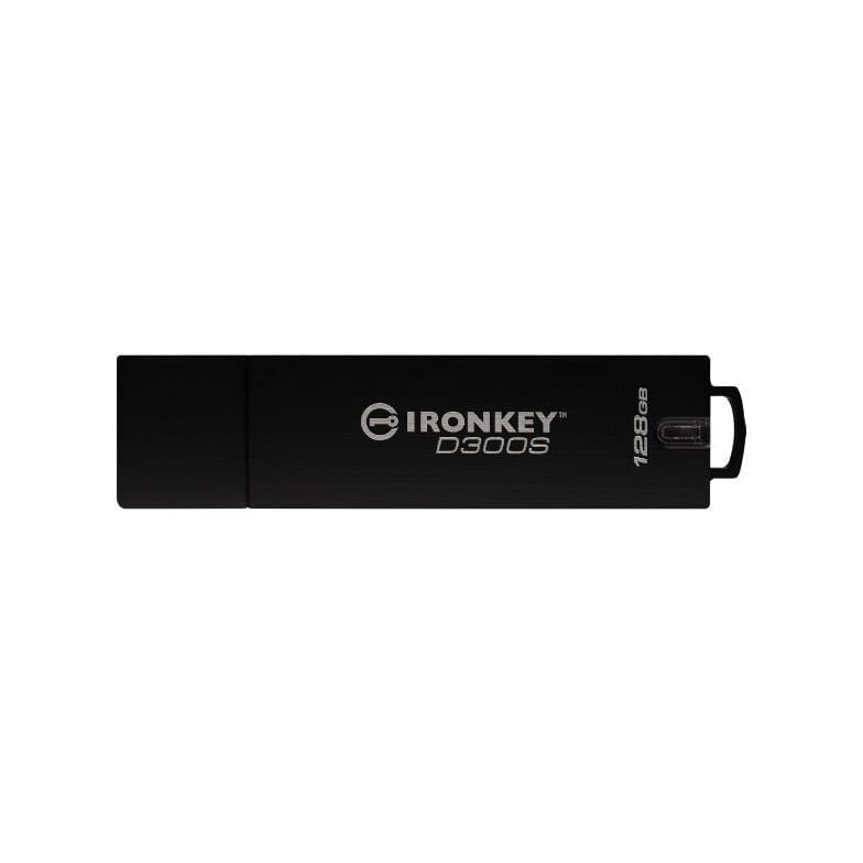 Kingston D300S 128GB USB 3.2 Gen 1 Type-A Black USB Flash Drive IKD300S/128GB