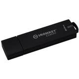 Kingston D300S 64GB USB 3.2 Gen 1 Type-A Black USB Flash Drive IKD300S/64GB