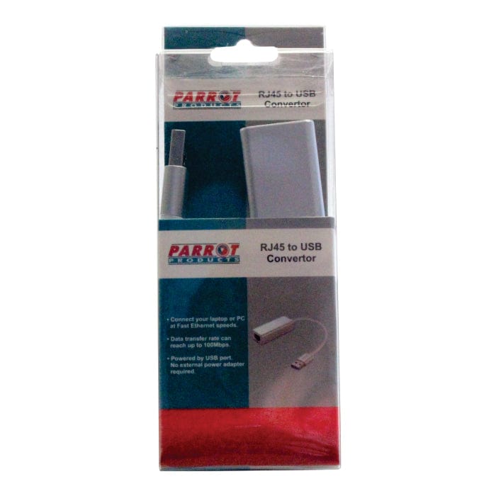 Parrot USB + RJ45 To USB Convertor