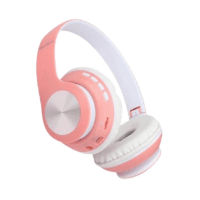 Geeko iPerfect Bluetooth Wireless On Ear Stereo Headphones - IPH011PINK