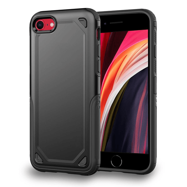Tuff-Luv Rugged ShockProof Cover for Apple iPhone 7,8, SE 2020/2022 - Grey J15_95