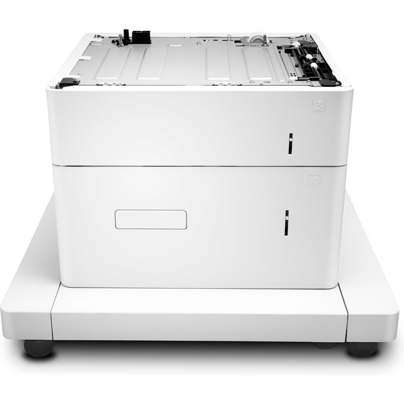 HP LaserJet 1x550-sheet and 2000-sheet HCI Feeder and Stand J8J92A
