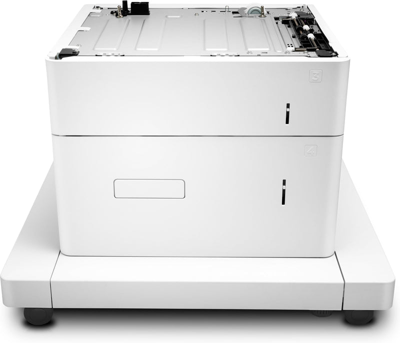 HP LaserJet 1x550-sheet and 2000-sheet HCI Feeder and Stand J8J92A