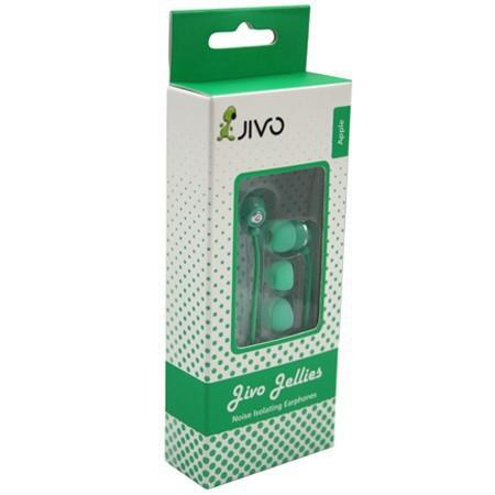 JIVO Technology Jellies Headphones In-ear Turquoise JI-1060G