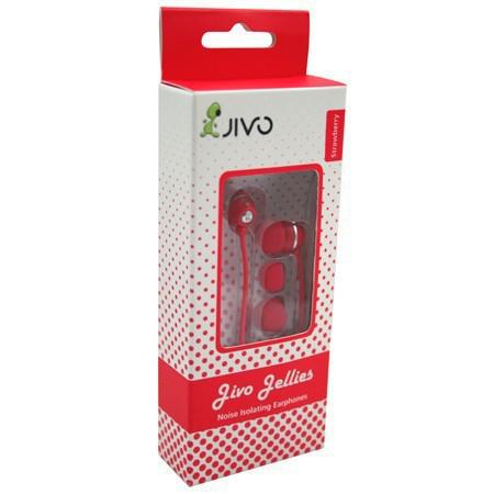 JIVO Technology Jellies Headphones In-ear Red JI-1060R