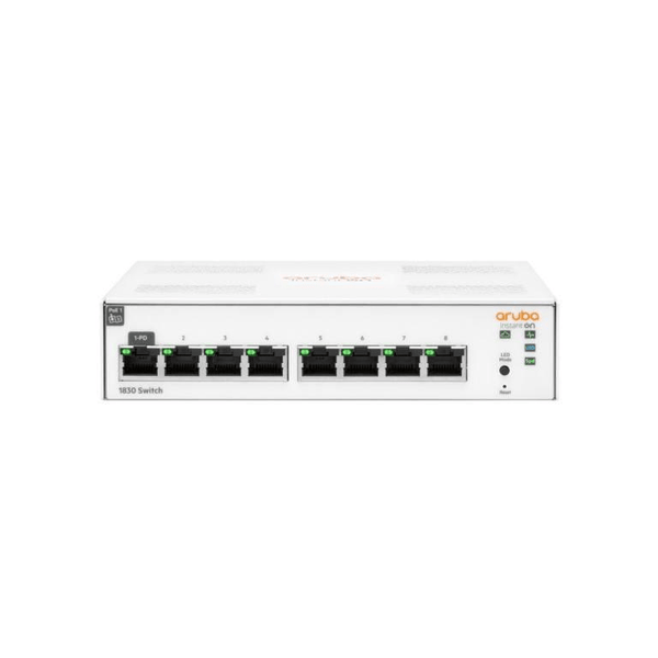 HPE Networking Instant On Switch Series 1830 8-port Gigabit L2