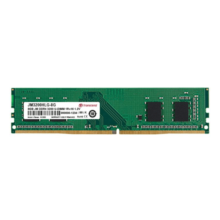 Transcend JetRam JM3200HLB-16G U-DIMM Memory Module 16GB DDR4
