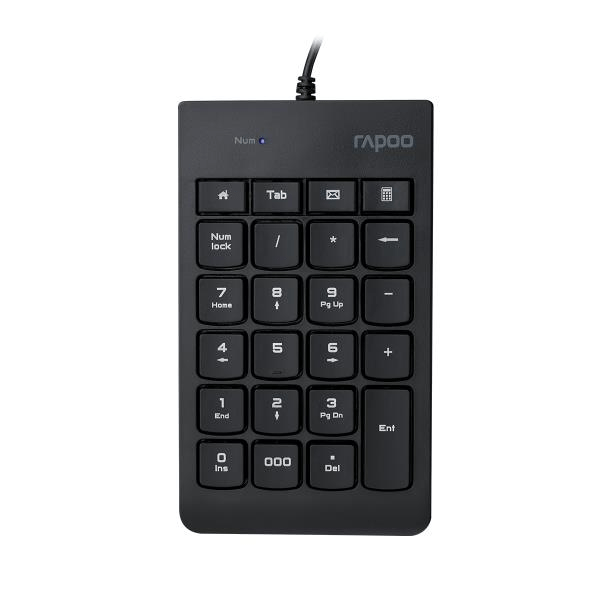 Rapoo Numeric Keypad Universal USB Black K10
