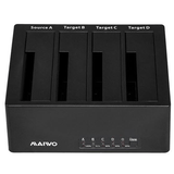 Maiwo 4-Bay 2.5-3.5-inch SATA SSD HDD USB 3.0 Clone Duplicator Docking Station K3084