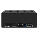 Maiwo 4-Bay 2.5-3.5-inch SATA SSD HDD USB 3.0 Clone Duplicator Docking Station K3084