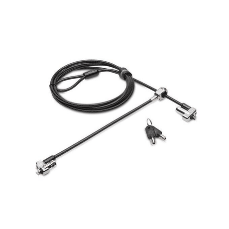 Kensington N17 Keyed Dual Head Notebook Lock for Wedge-Shaped Slots K67995WW