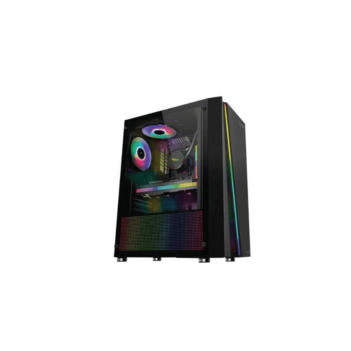 Armaggeddon Kagami K-2 ATX Gaming Case - Black