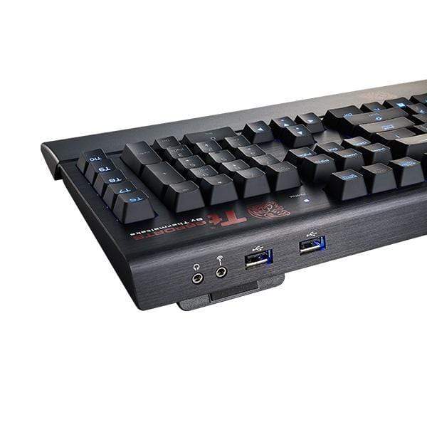 Thermaltake POSEIDON Z Forged Keyboard USB QWERTY English Black KB-BAZ-KLBLUS-01