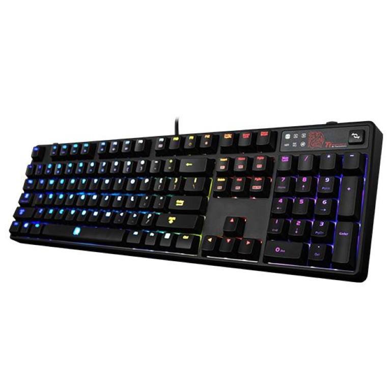 Thermaltake POSEIDON Z RGB Gaming Keyboard Blue Switch Edition KB-PZR-KLBRUS-01